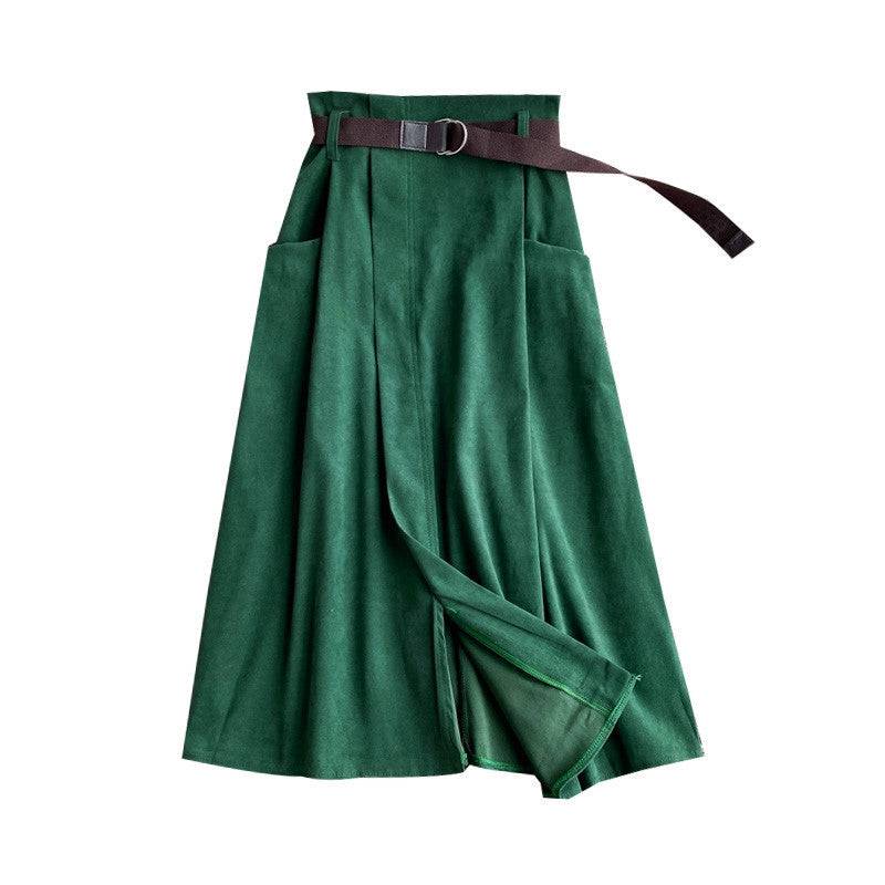 Karina™ | Artistic High-Waist Midi Skirt - Éala Ardmore