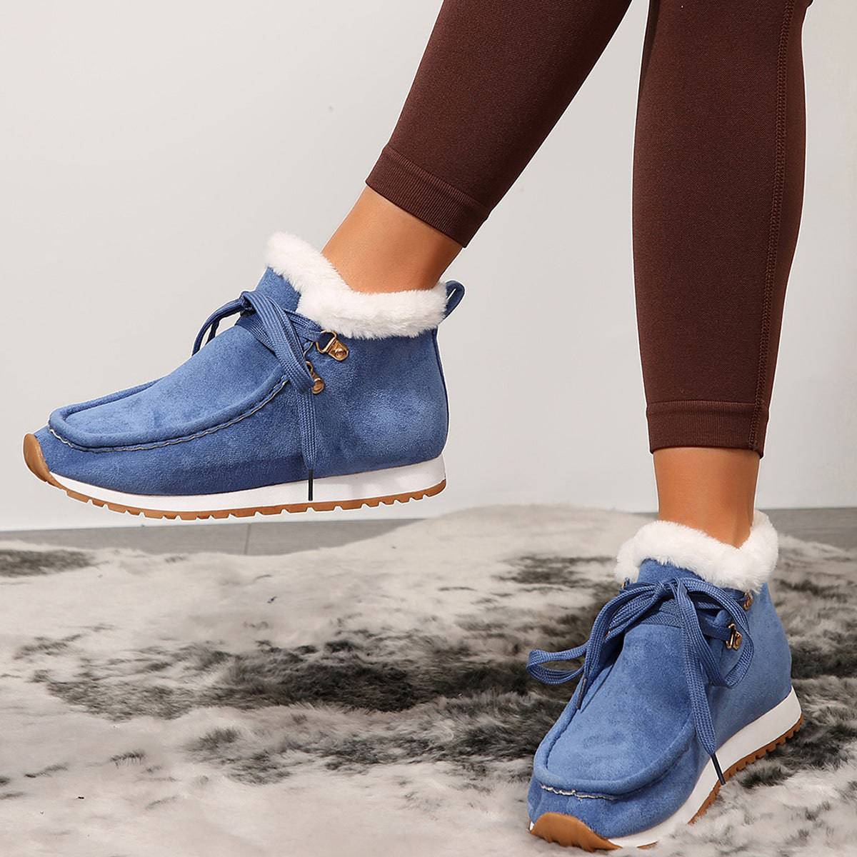 Luna™ | Cozy Suede Ankle Boots - Éala Ardmore