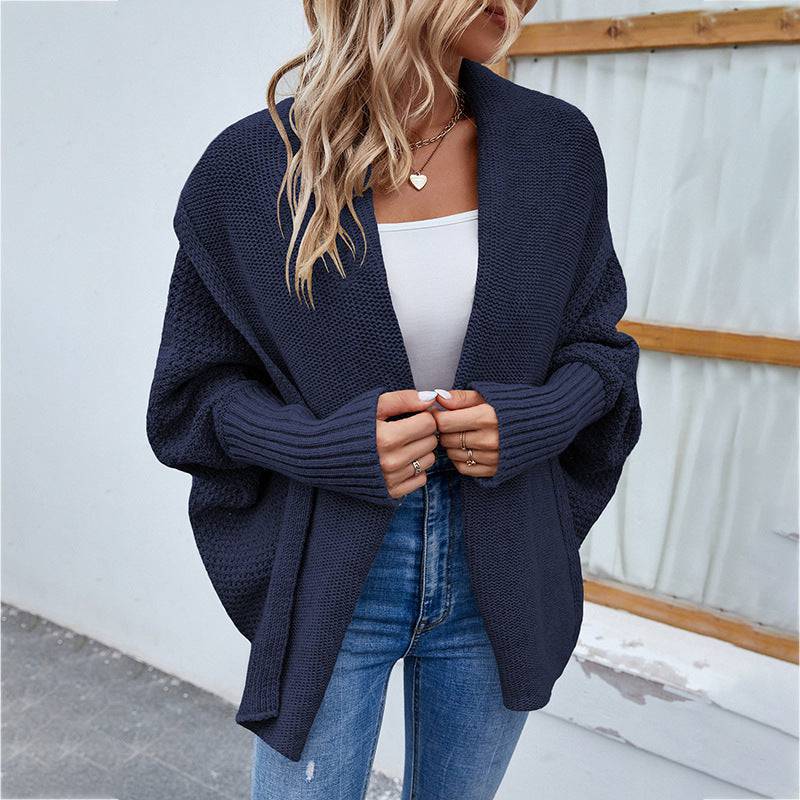 Aurora™ | Batwing Lapel Knit Cardigan - Éala Ardmore