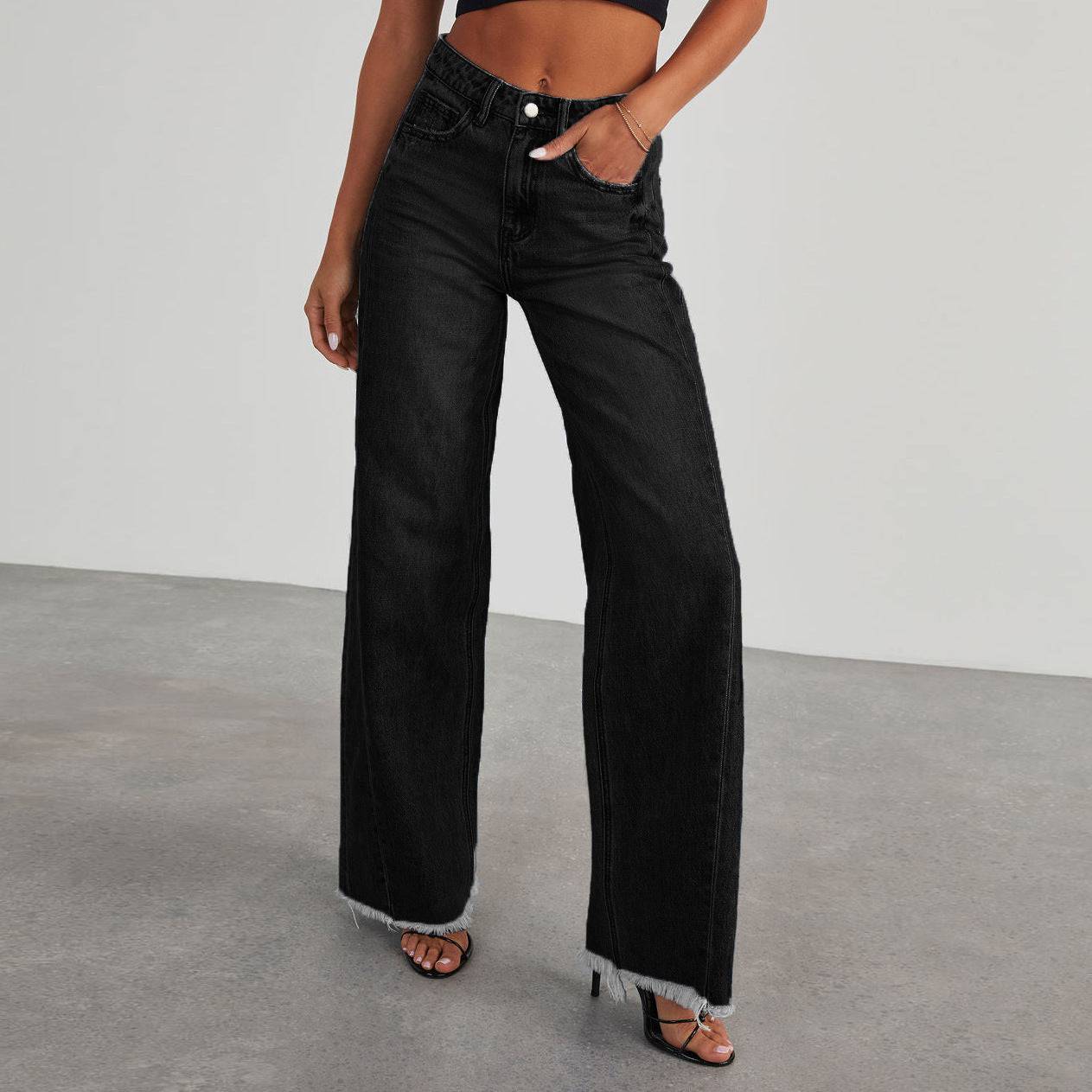 Uma™ | High-Waist Wide-Leg Jeans - Éala Ardmore