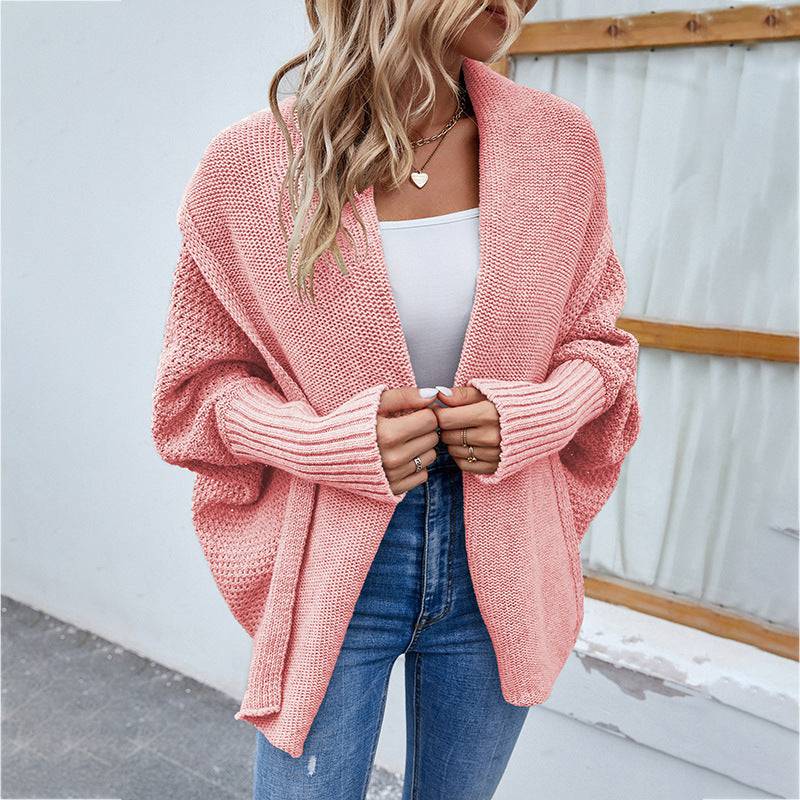 Aurora™ | Batwing Lapel Knit Cardigan - Éala Ardmore