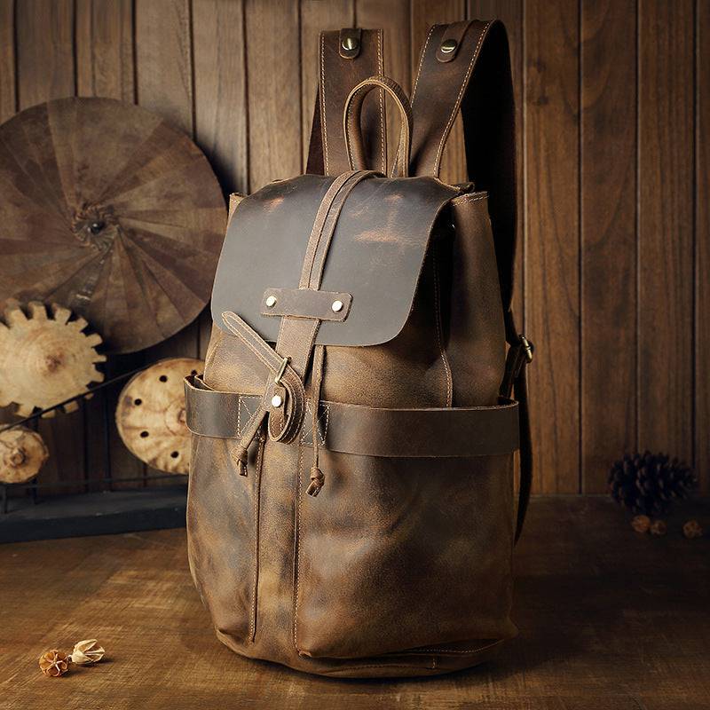 Arden™ | Vintage Leather Travel Backpack - Éala Ardmore