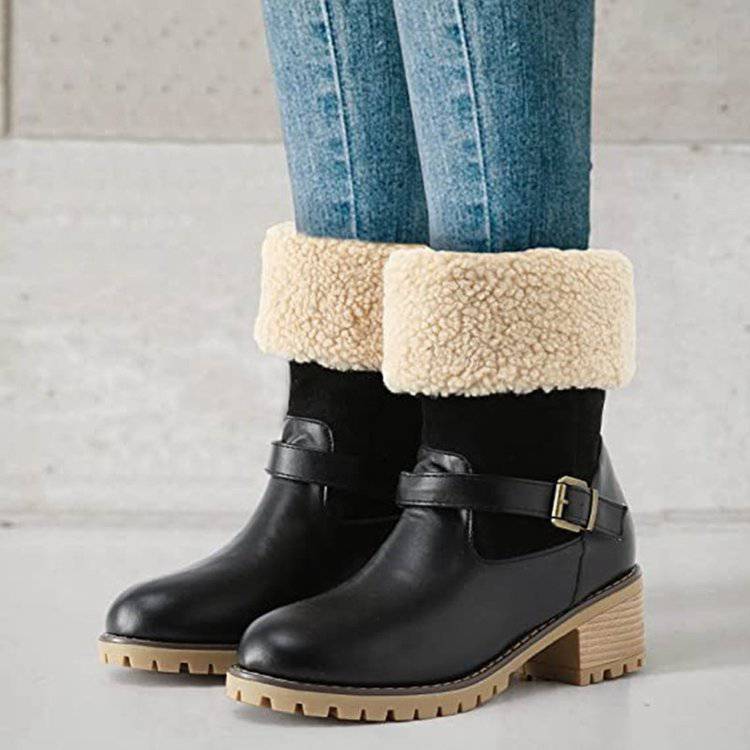 Freya® | Warm Buckle Boots - Éala Ardmore