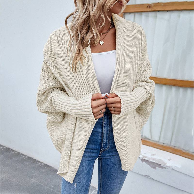 Aurora™ | Batwing Lapel Knit Cardigan - Éala Ardmore