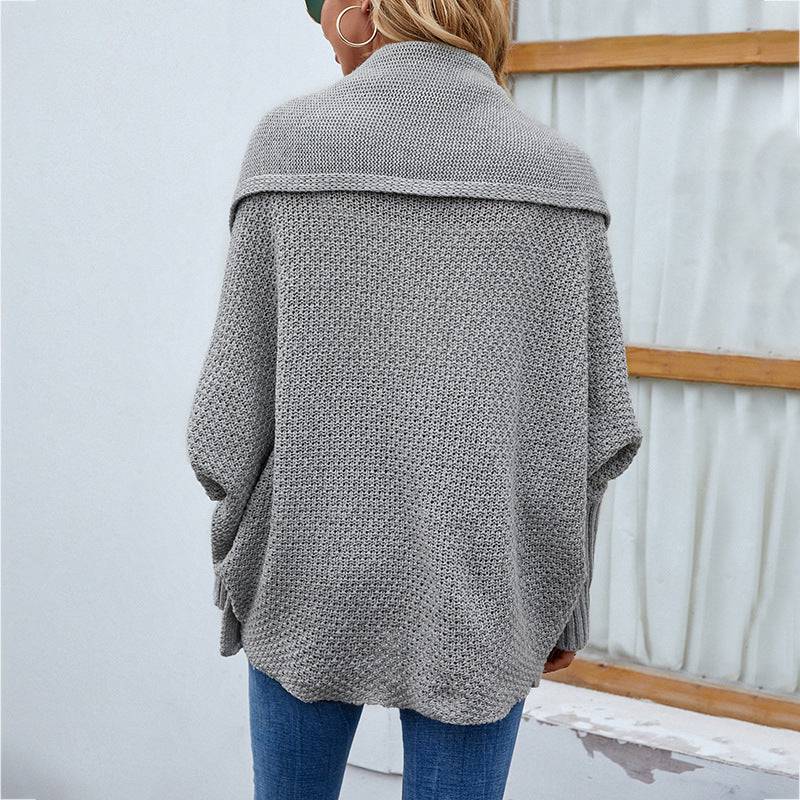 Aurora™ | Batwing Lapel Knit Cardigan - Éala Ardmore