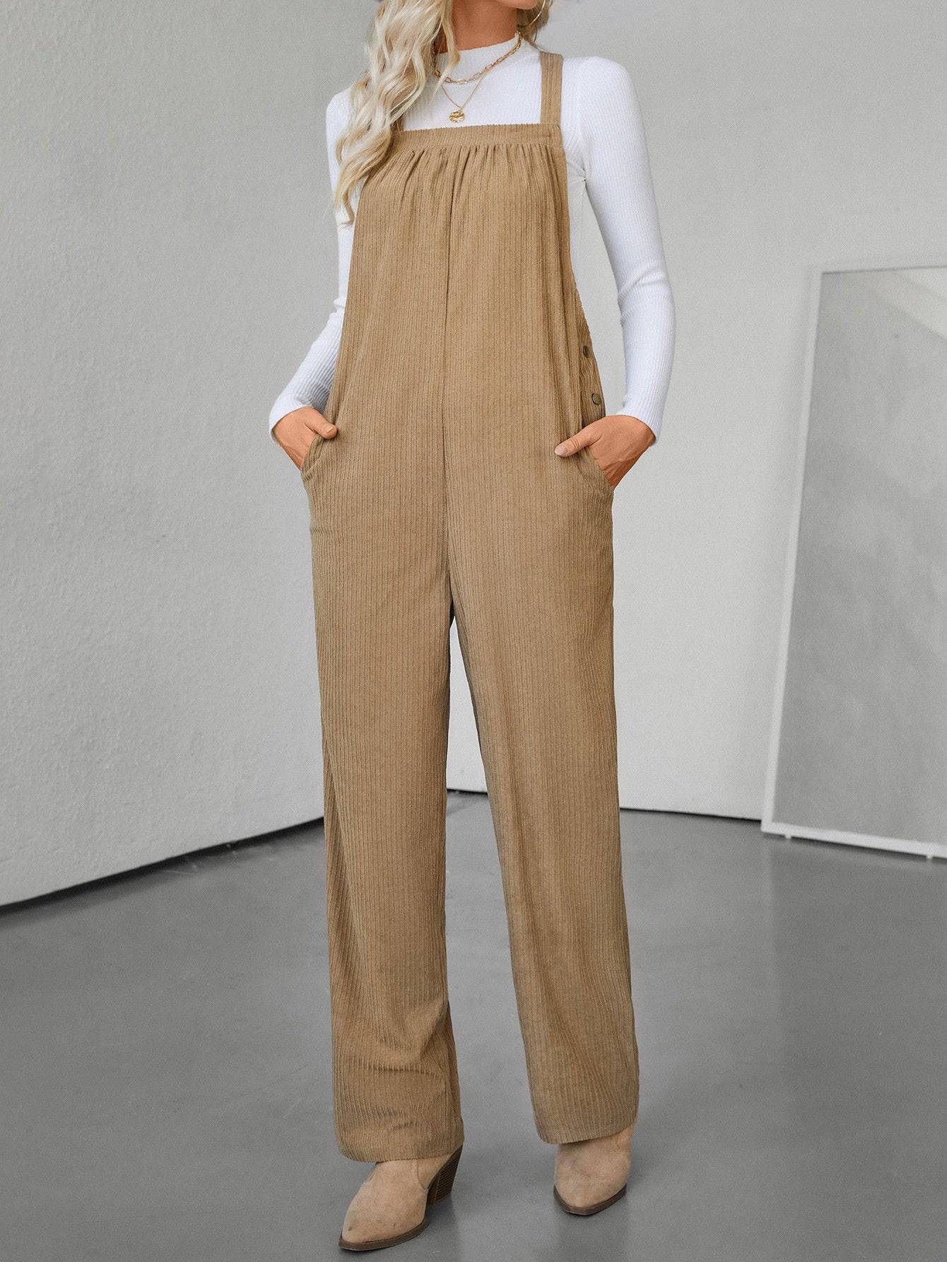 Juniper™ | Casual Corduroy Jumpsuit - Éala Ardmore