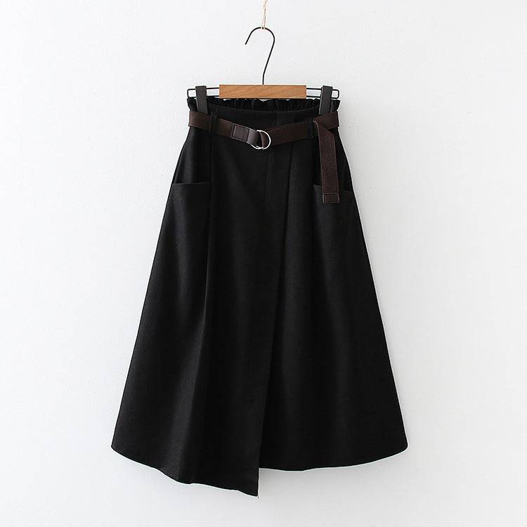 Karina™ | Artistic High-Waist Midi Skirt - Éala Ardmore