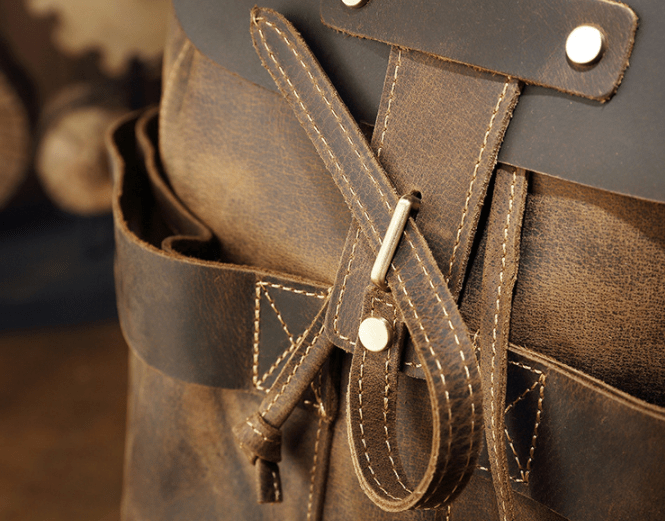 Arden™ | Vintage Leather Travel Backpack - Éala Ardmore