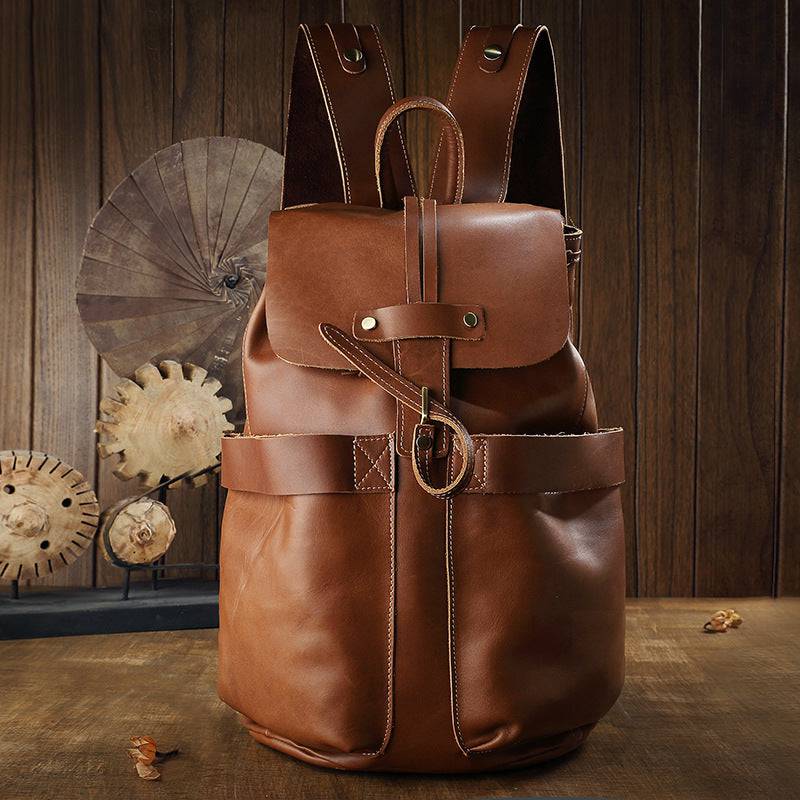 Arden™ | Vintage Leather Travel Backpack - Éala Ardmore