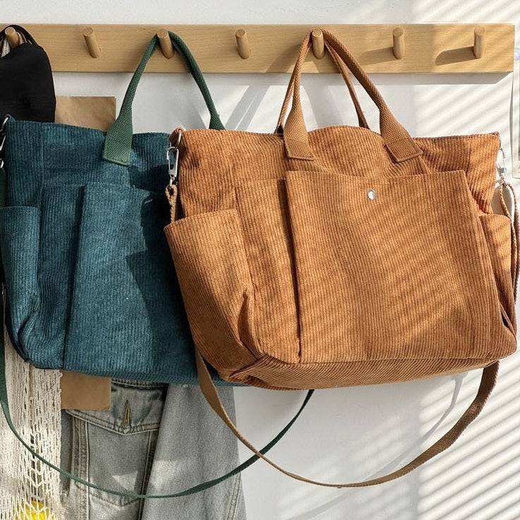 Eva™ | Everyday Corduroy Tote - Éala Ardmore