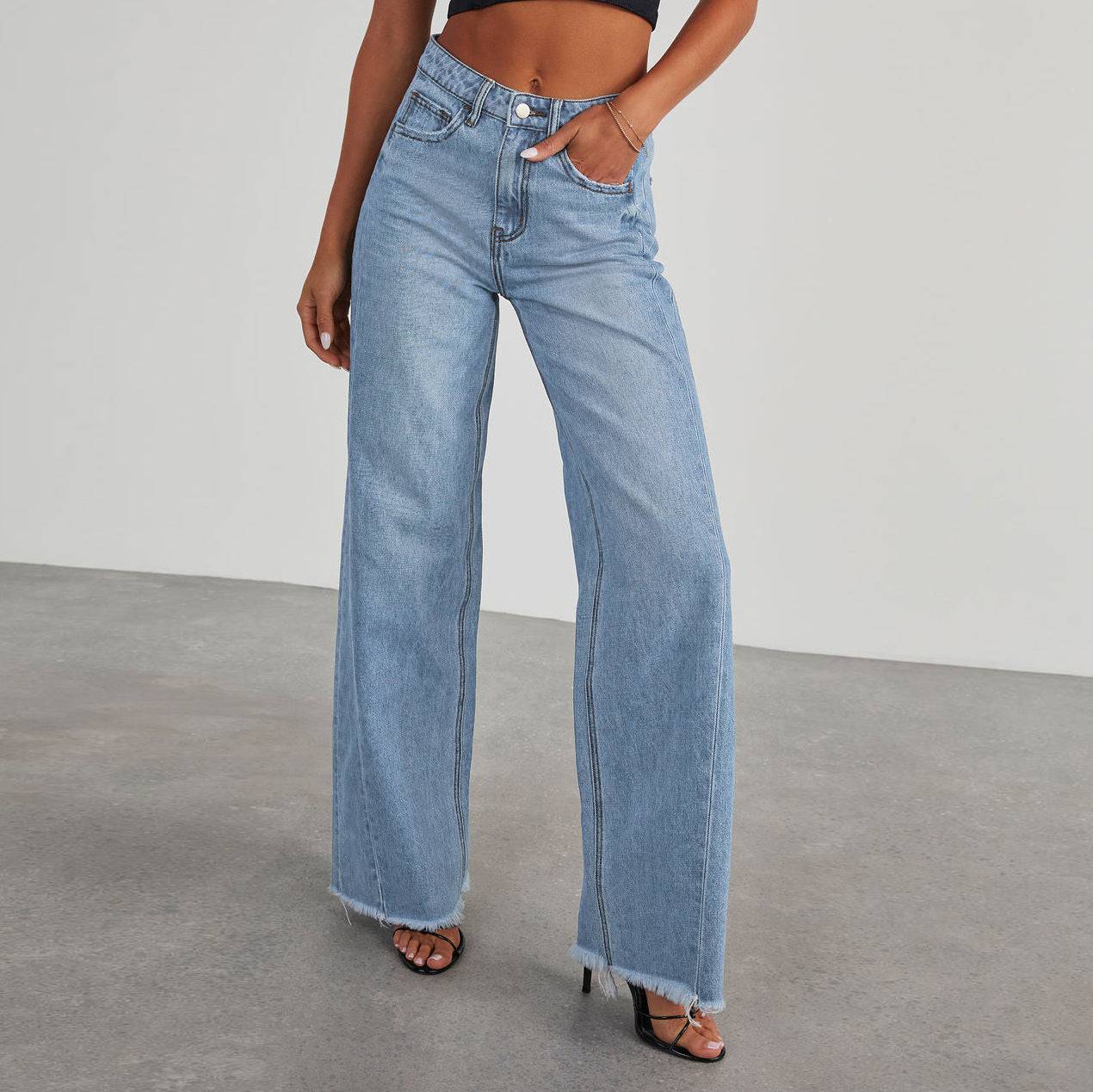 Uma™ | High-Waist Wide-Leg Jeans - Éala Ardmore