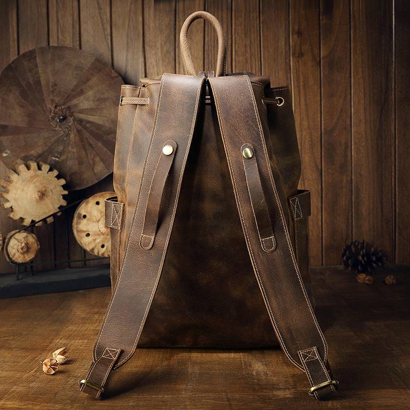 Arden™ | Vintage Leather Travel Backpack - Éala Ardmore