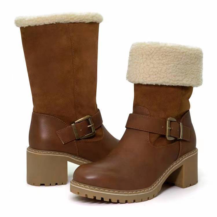 Freya® | Warm Buckle Boots - Éala Ardmore