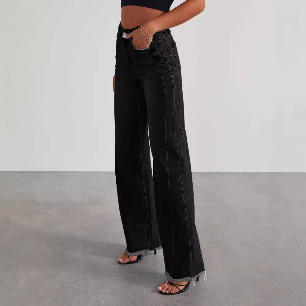 Uma™ | High-Waist Wide-Leg Jeans - Éala Ardmore