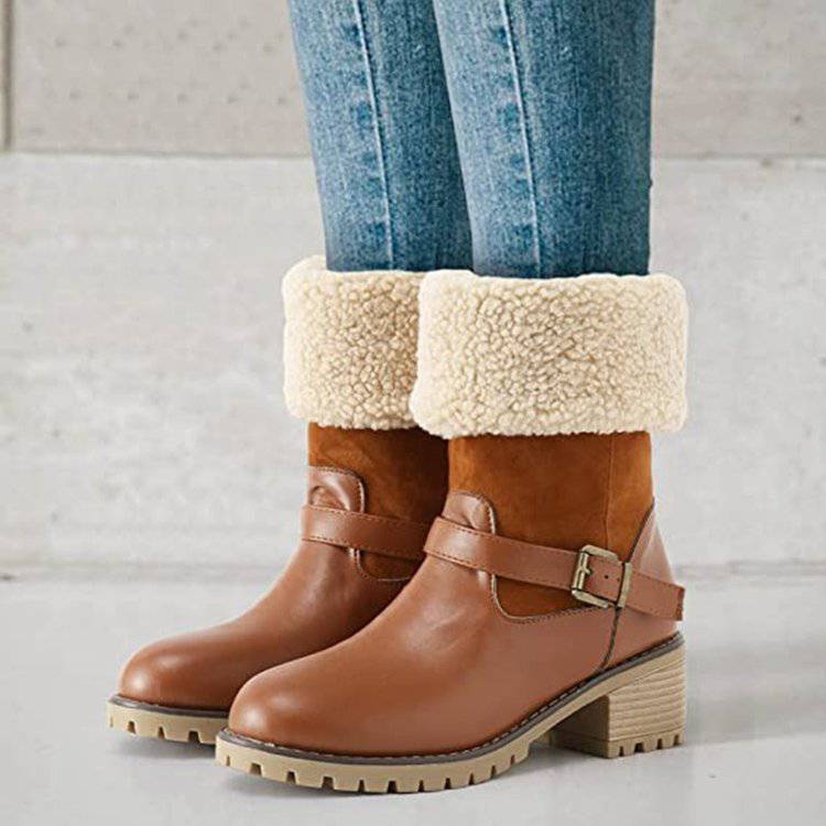 Freya® | Warm Buckle Boots - Éala Ardmore