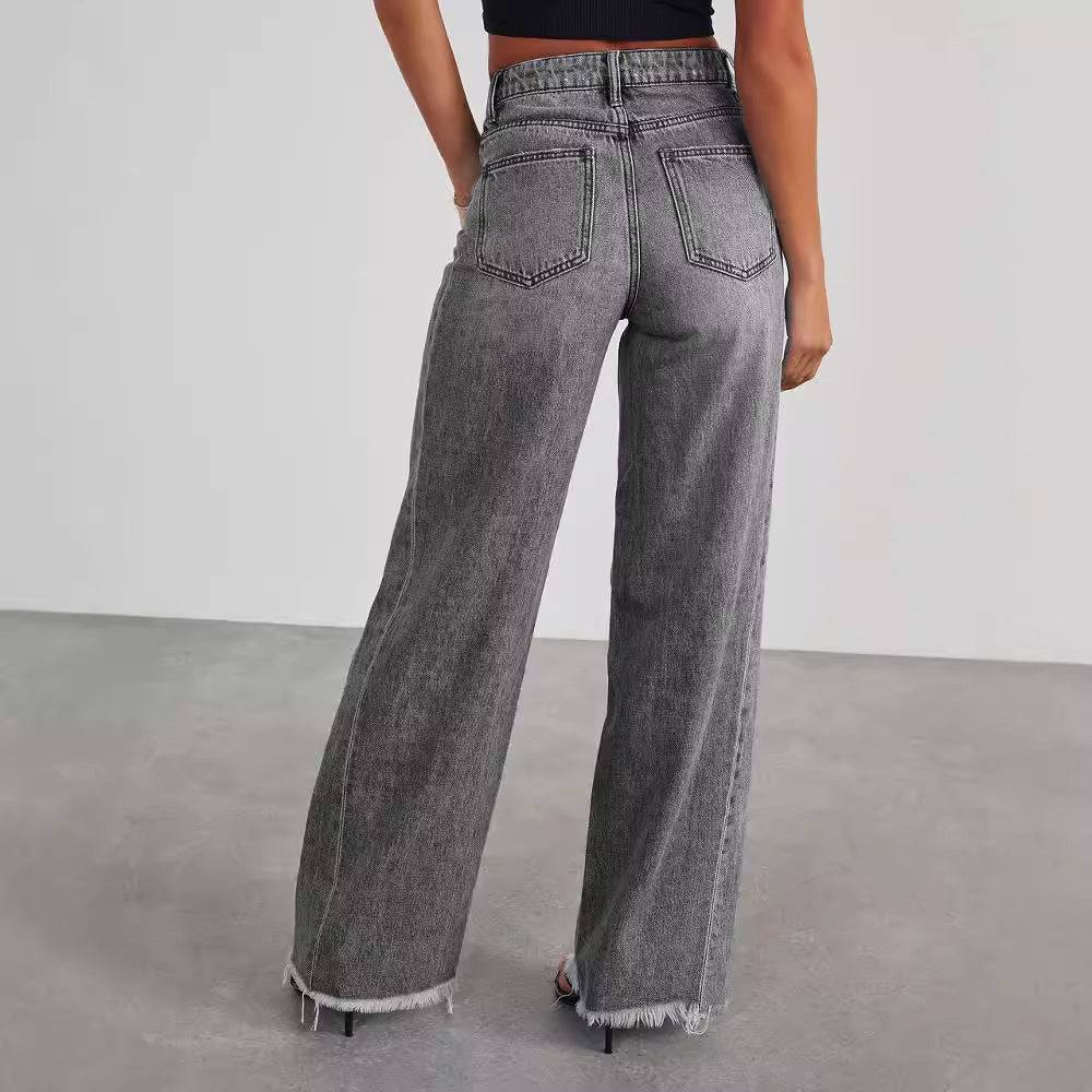 Uma™ | High-Waist Wide-Leg Jeans - Éala Ardmore