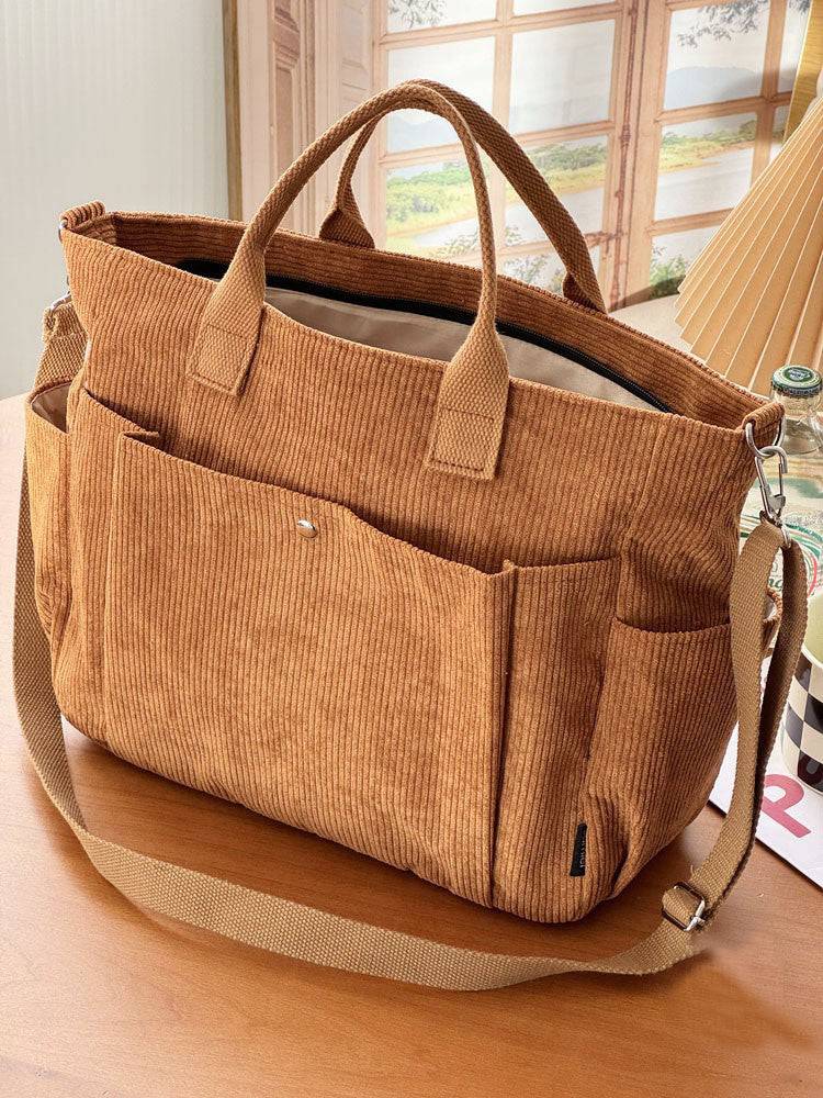 Eva™ | Everyday Corduroy Tote - Éala Ardmore